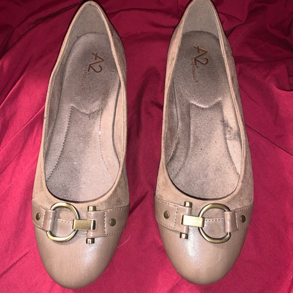 Nude Color Flats